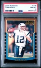 2000 BOWMAN #236 TOM BRADY ROOKIE RC PSA 8