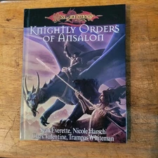 Dragonlance Knightly Orders of Ansalon d20 VG+ Hardcover Rare Oop Sovereign Pres