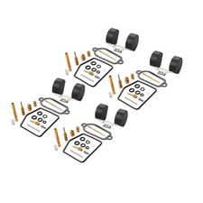 4X Carburetor Carb Repair Rebuild Kit Float For Honda CB400F Super Sport 75-77