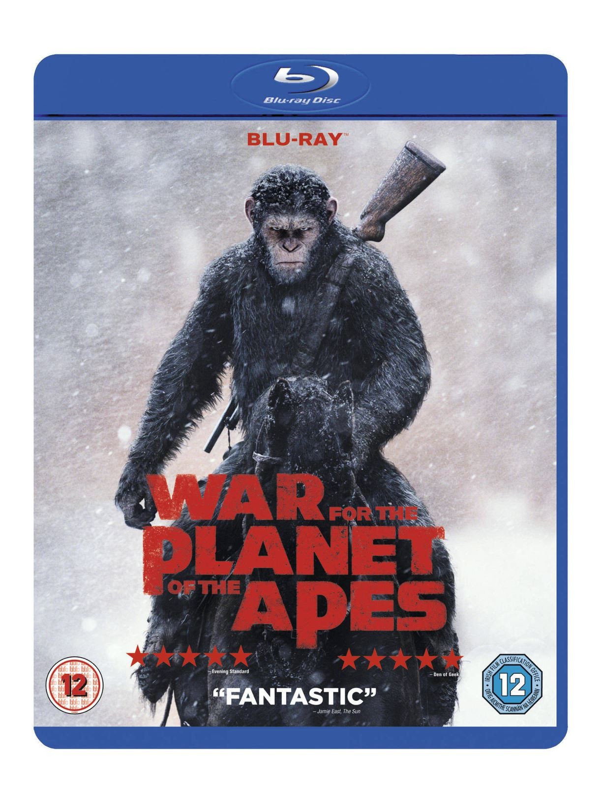 War for the Planet of the Apes [12] Blu-ray - Andy Serkis