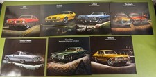 Lot Of 42 1974 Pontiac Sales Brochures Gto Firebird Grand Am Prix Ventura 