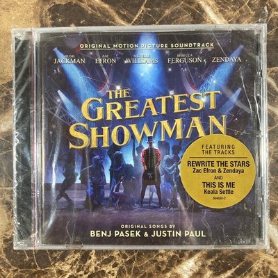 The Greatest Showman Soundtrack CD 2017 NEW Cracked Case Hugh Jackman Zac Efron