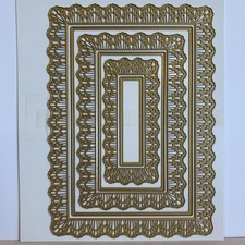 Anna Griffin Ribbon Frame Dies, Flat Lace Frame Die-6 dies-Just REDUCED PRICE 