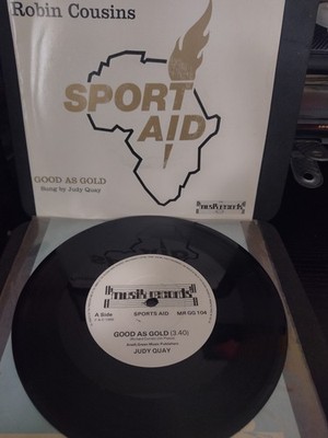 JUDY QUAY-GOOD AS GOLD(ROBIN COUSINS SKATING THEME)UK 45.PLAYS EXCELLENT