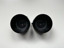 2 x Standard NAB-ADAPTER mit ALU-KELCHEN für Tonbandmaschinen 26,5 cm, Schwarz