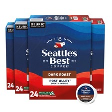 Seattle s Best Coffee, Dark Roast K-Cup Coffee Pods, 1 Count Pack of 96
