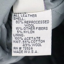 Vintage US Patch Wool Varsity Jacket - Size L