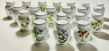 Vintage 80s/90s Herb Jars Mayfair Collection x 21 Ceramic Jars Storage Pots