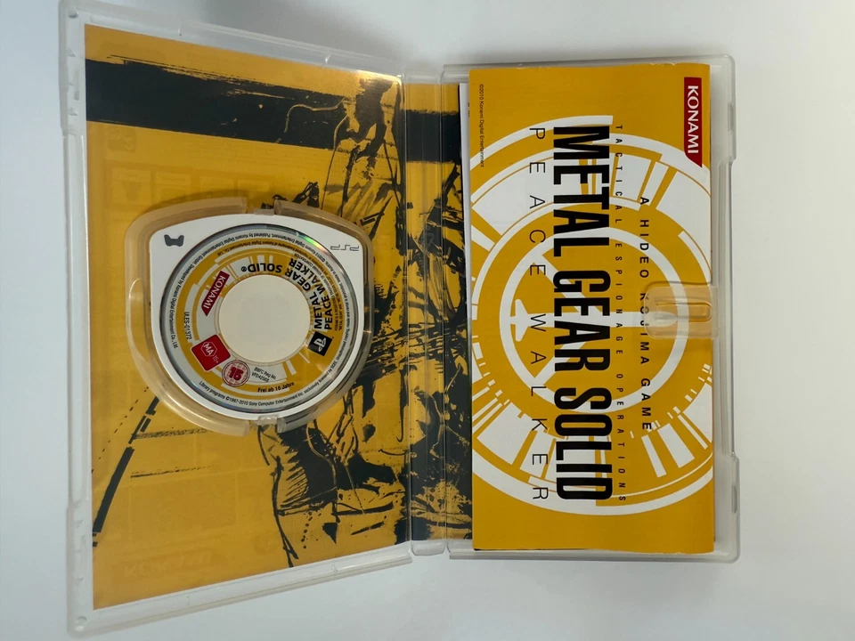 Metal Gear Solid Peace Walker Sony PSP - UK PAL VGC with HMV Exclusive Sleeve - Image 4 of 4