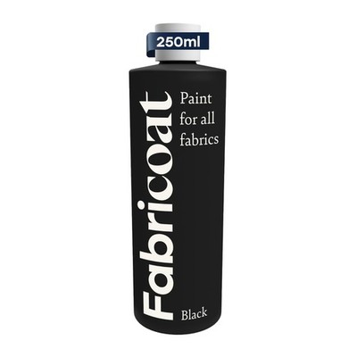 Fabric Paint 8.5oz Black - Restore Furniture, Upholstery, Car Interiors, Clot...