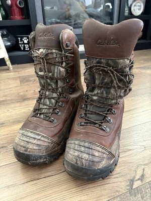 Cabelas Inferno Dry-Plus Insulated Hunting Boots Mens 12 