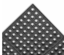NOTRAX 550S0033BL Interlock Drainage Mat,Black, 3' x 3'