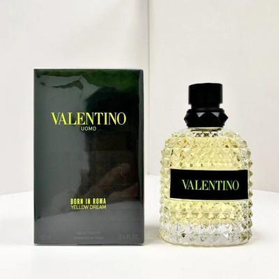 Valentino Uomo Born In Roma Yellow Dream 3.4 oz EDT Men Sealed Box