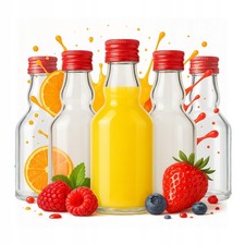10X Miniaturflasche Elixier 50ml + Verschluss kleine Flasche als Geschenk