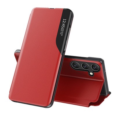 HURTEL ECO LEDER VIEW CASE FÜR SAMSUNG GALAXY A26 HÜLLE MIT KLAPPE
