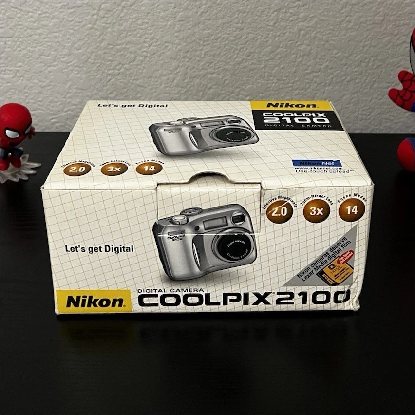 Preços baixos em Câmeras digitais Nikon Coolpix 2100 | eBay