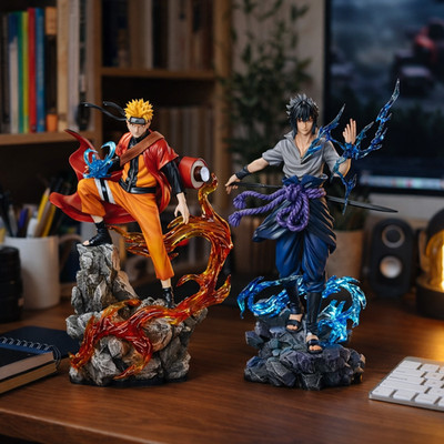 Naruto & Sasuke Actionfigur 23 cm - Anime Sammelfiguren Bandai