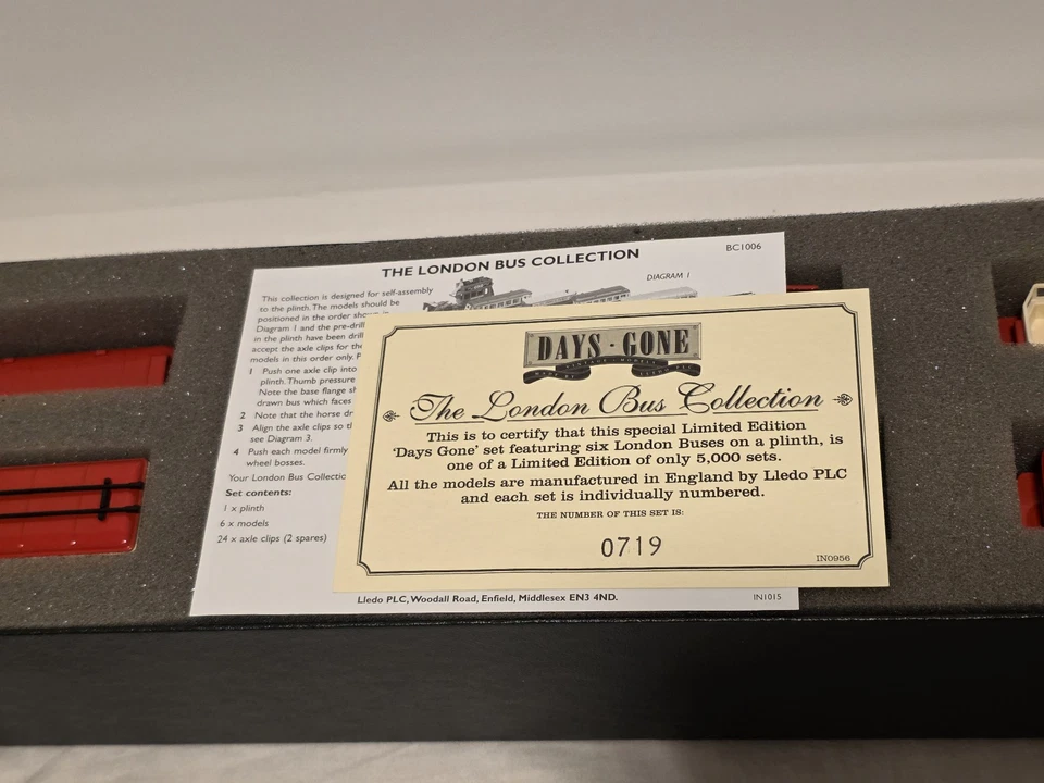 Lledo Days Gone Diecast Models The London Bus Collection Edición Limitada BC1006 Foto 2 de 4