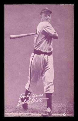 1953 Canadian Exhibits #26 Bob Elliott   EXMT+ J2773910
