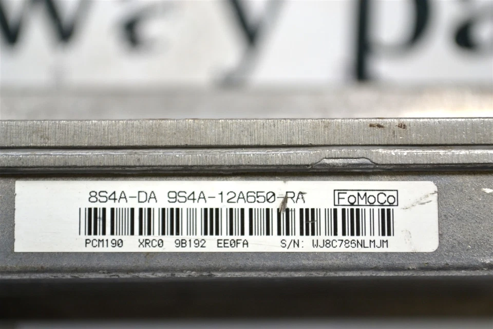 9S4A12A650RA FORD FOCUS 2009 UNIDAD DE CONTROL DEL MOTOR MÓDULO ECU OEM 2A4 182 B11 Foto 3 de 4