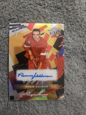 Norm Ullman 2025 Leaf Metal Autograph #1/1 Classics Art Signatures Series