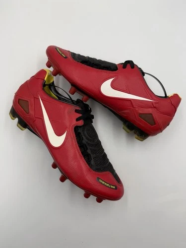 Nike Total 90 Laser Ninety FG Red Football Soccer Cleats Elite US10 UK9 EUR44