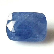 Simply Stunning Blue Sapphire, Natural Untreated Translucent Certified 6.53ct
