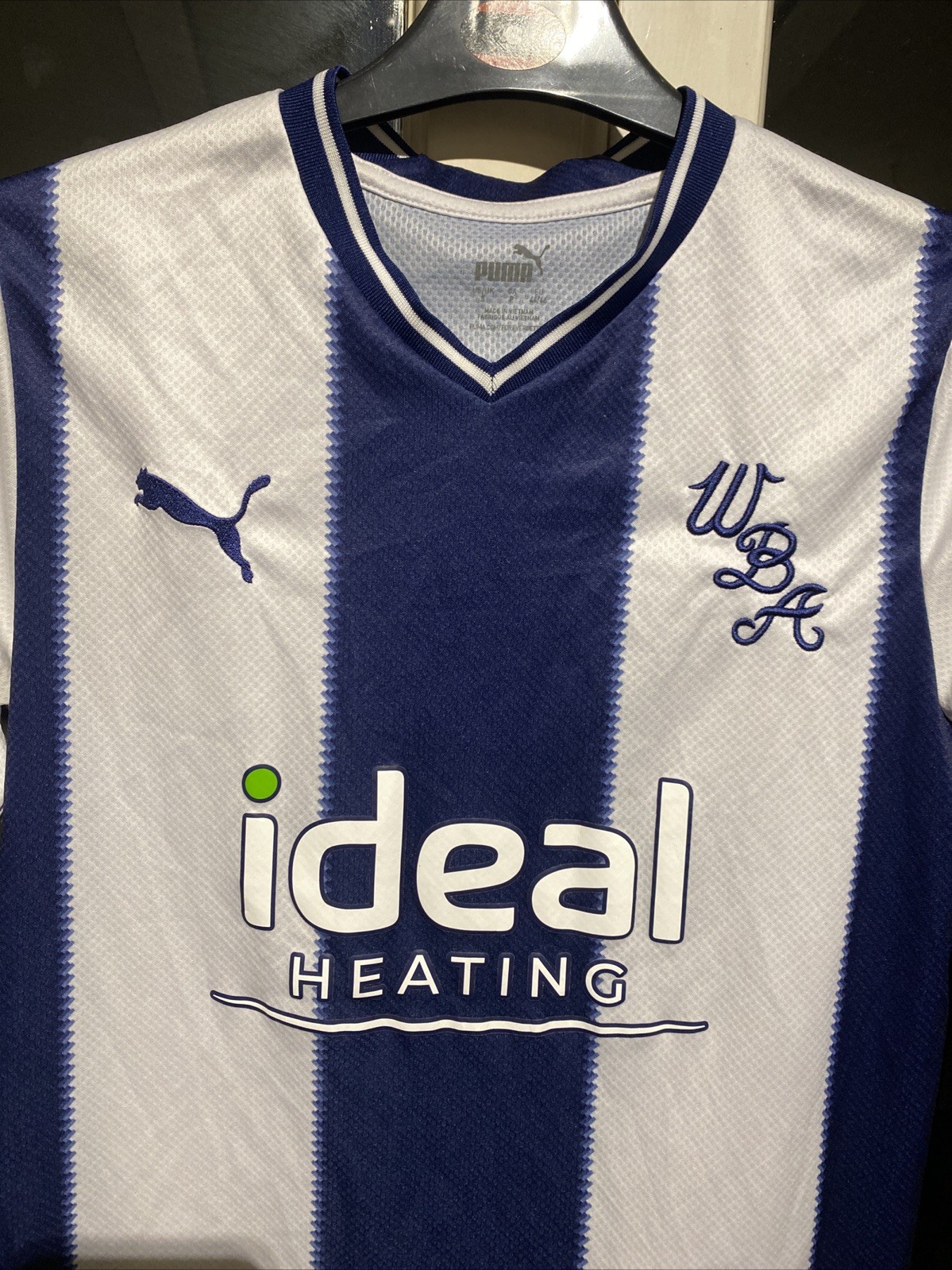 West Bromwich Albion 22/23 Home Football Shirt Puma Authentic Size Small thumbnail 2