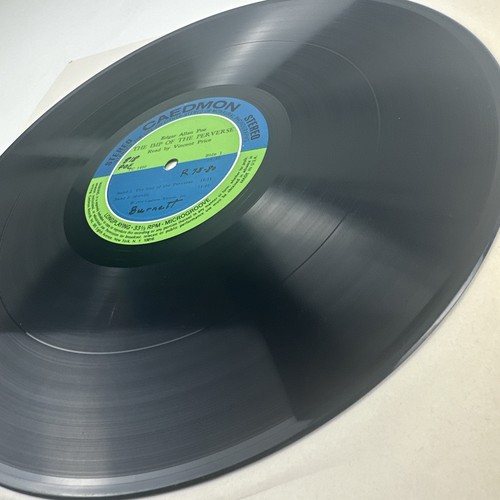 Vincent Price Edgar Allan Poe: The Imp Of The Perverse LP Very Rare - Picture 11 of 16