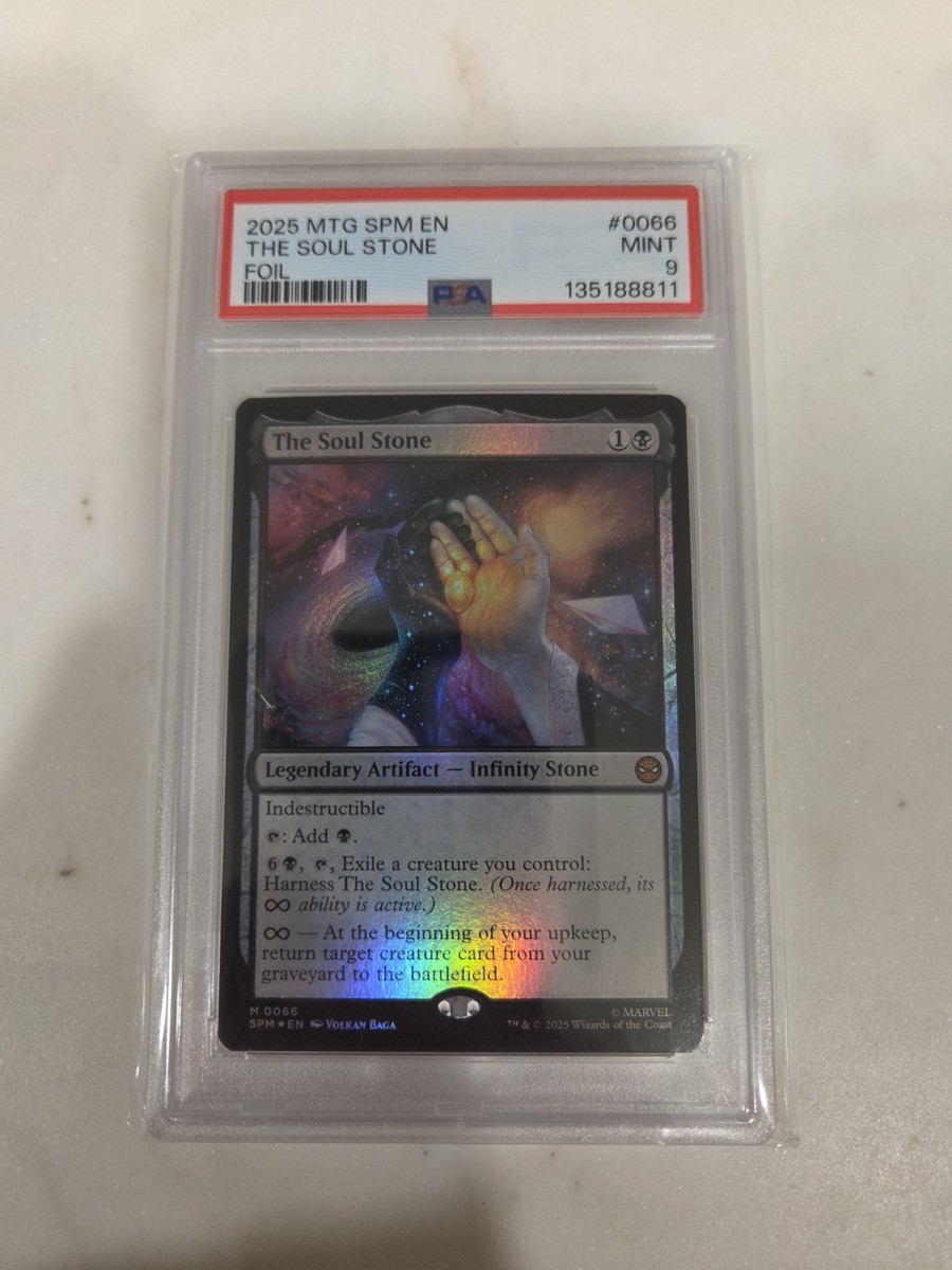 The Soul Stone Marvel's Spider-Man Foil for sale online | eBay