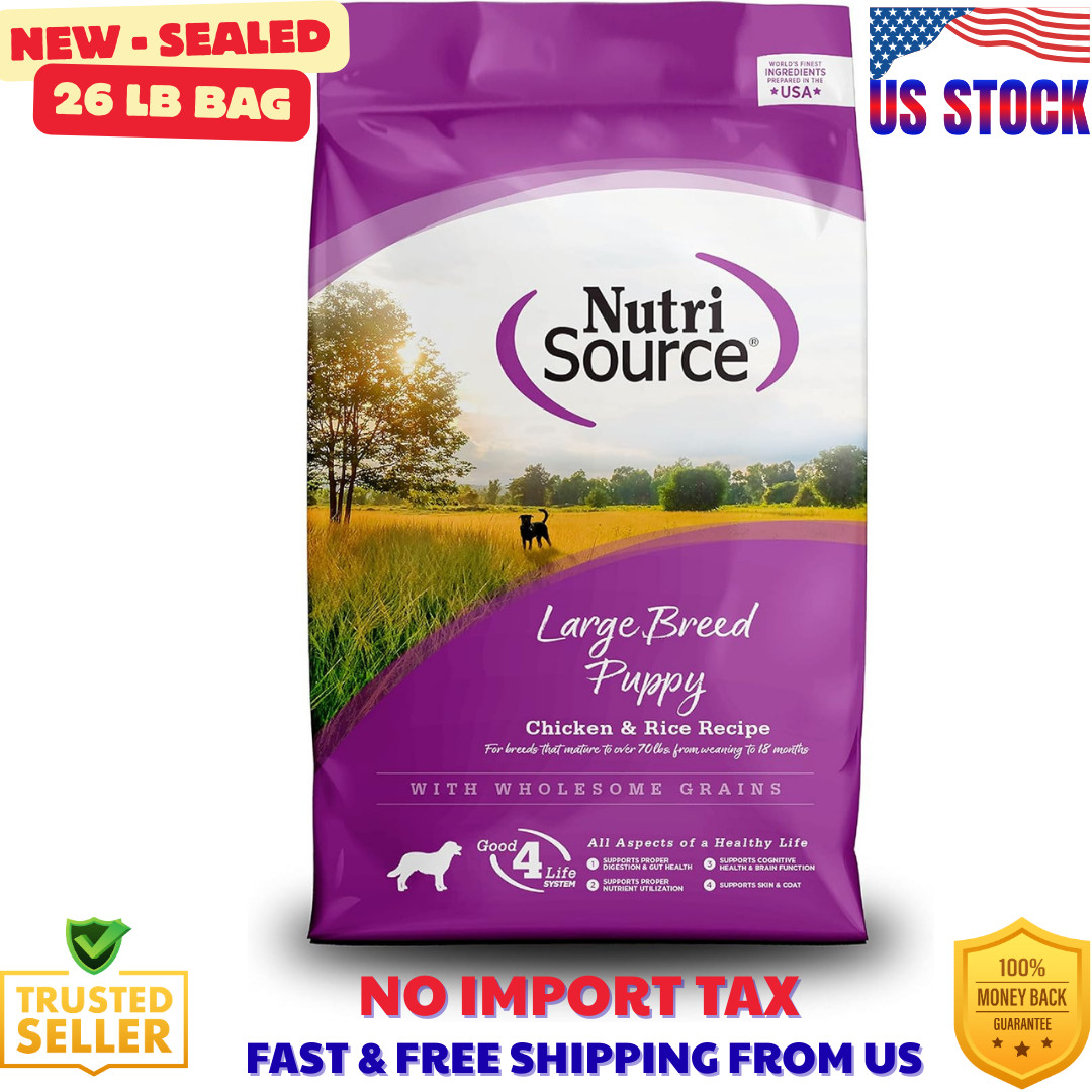 For Large Breeds Chicken And Rice 26lb