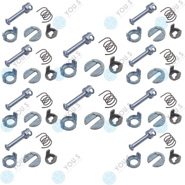 10 X You.S Eratzset TüRschloss SchließZylinder Vorne Links FüR BMW 3 Compact E46-image
