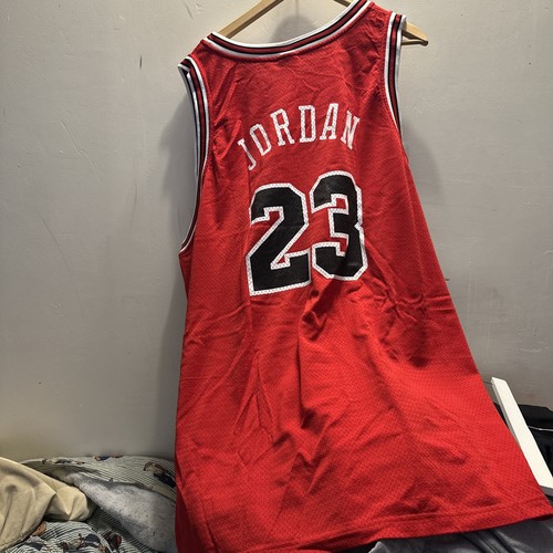 Michael Jordan Nike Chicago Bulls 1984 Authentic Rookie Away Jersey Sz 60 - Picture 5 of 6