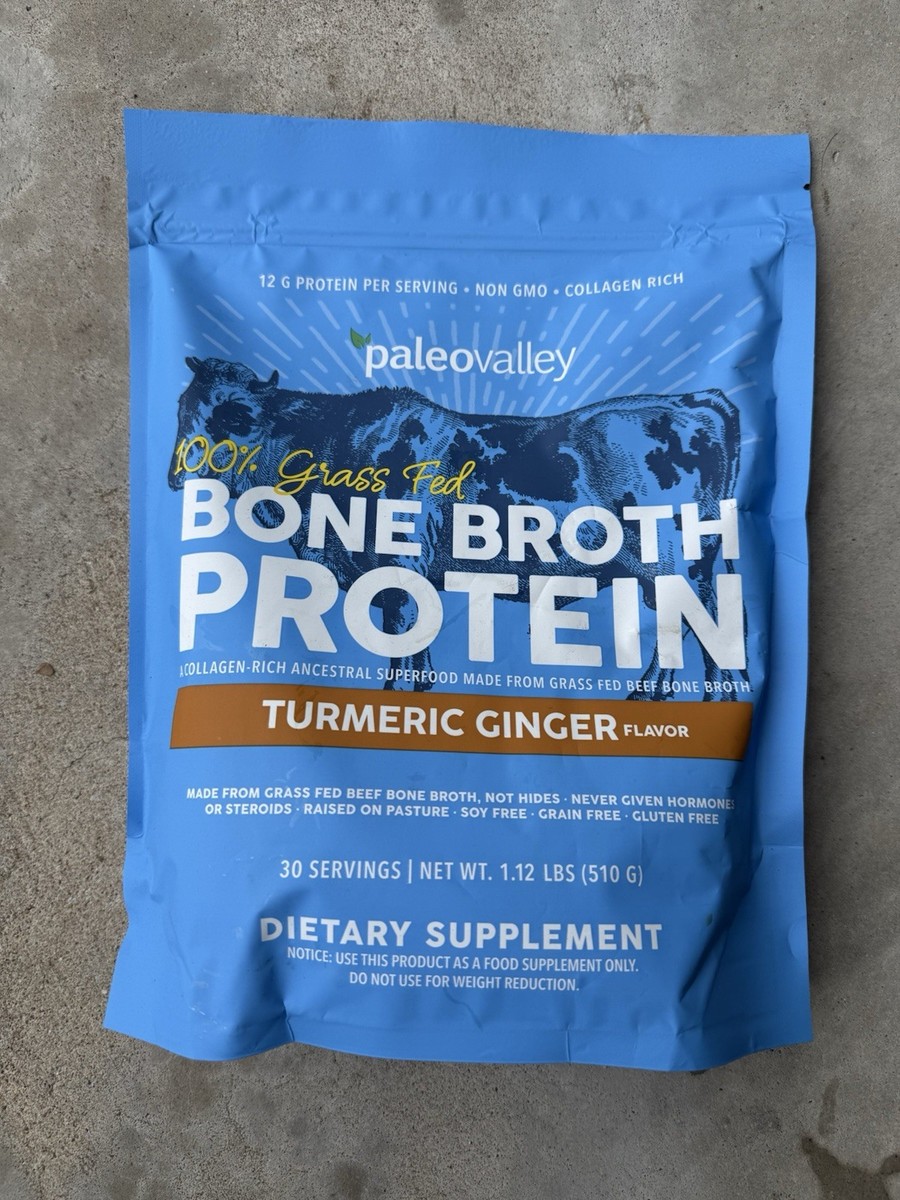 Paleovalley Bone Broth Turmeric Ginger