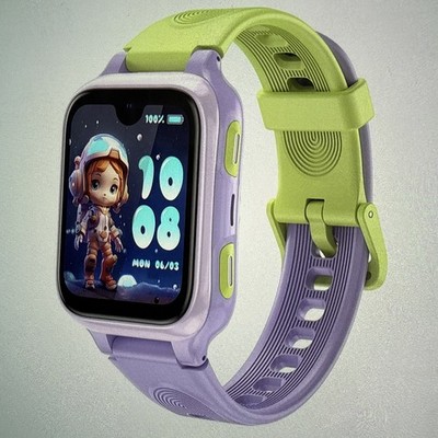 K9 Smart Watch for Kids with GPS Tracker, AI Voice & Video Call,1.78'' Purple