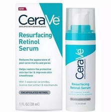 30ml Cerave Resurfacing Skin Renewing Retinol Hydrating Hyaluronic Acid Serum