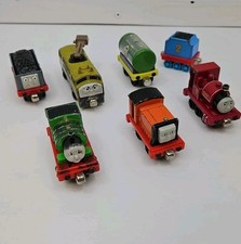 Thomas  Friends Train Lot Percy Rusty Diesel 10 Coal Cars