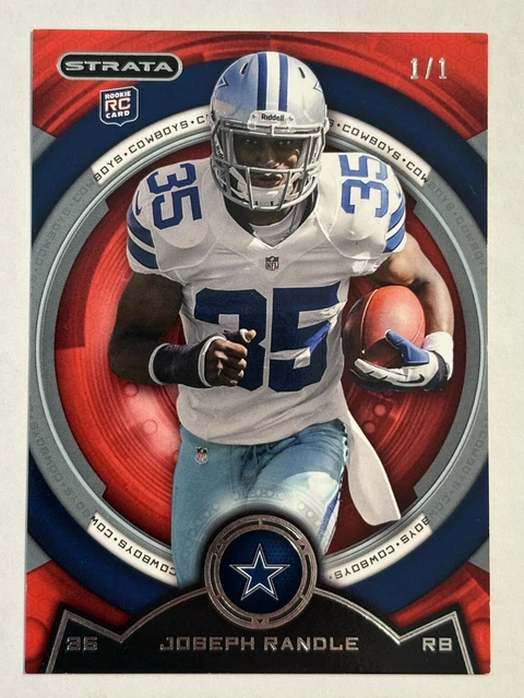 Joseph Randle 2013 Topps Strata 1/1 RED #150 RC Rookie RARE COWBOYS FIND