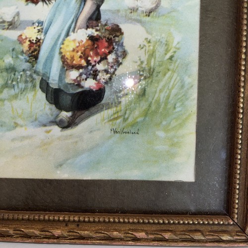 BY FRANCIS WILLIAM VAN VREELAND FINE ART Print FRAMED 9”x 7” - Picture 4 of 5