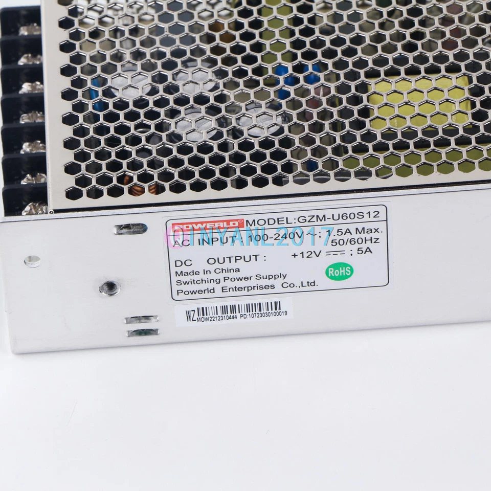 1PCS  industrial control power supply GZM-U60S12 12V 60W - Image 2 of 3