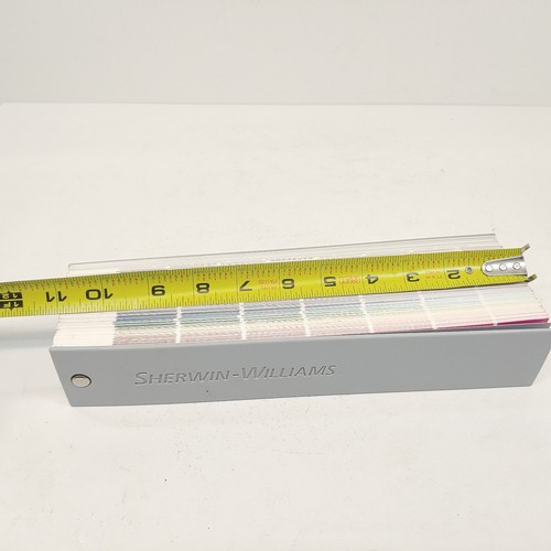 Sherwin Williams Paint Swatches Chip Fan Book Samples 2018 - Picture 5 of 5