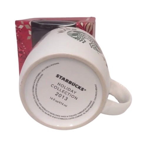 Starbucks Coffee Holiday Christmas Mug Cup 14 Oz Shared Moments 2013 Limited Ed. - Picture 3 of 12