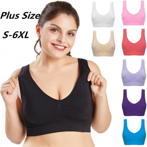 Frauen Sport Yoga BH Laufen Weste Fitnessstudio Training Unterwäsche gepolsterte bauchfreie Tops weiblich