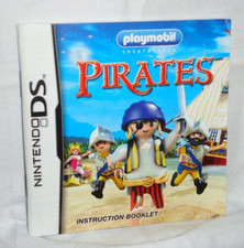 MANUAL only for Playmobil Pirates Nintendo DS, 2009 