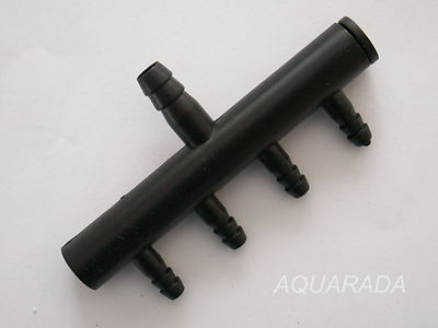 Luftverteiler 4fach Teich Aquarium Teichzubehör eBay