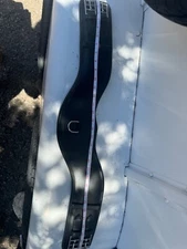 Rossner Comfort leather anatomic dressage girth 30"