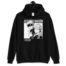 Jujutsu Kaisen, Anime, Gojo and Yuji, Jujutsu Kaisen Merch Unisex Hoodie