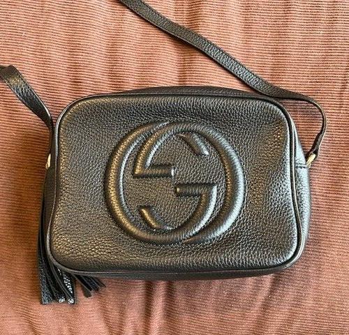 AUTHENTIC GUCCI SOHO DISCO BAG BLACK - Picture 1 of 11