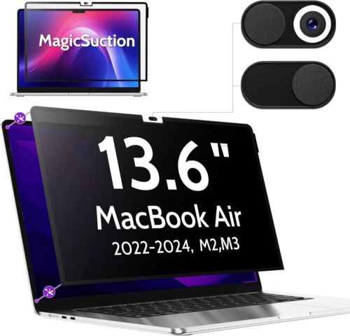 Sichtschutz für MacBook Air 13,6/13 Zoll (2022-2025, M2, M3, M4) - A2681, A31