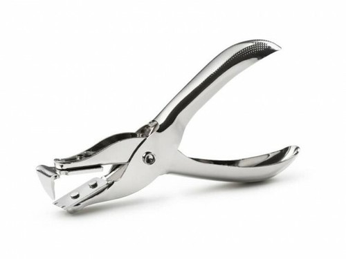LEVAPUNTI A PINZA METALLO CROMATO PER CASA UFFICIO SILVER SPILLATRICE PINZATRICE - Foto 2 di 2